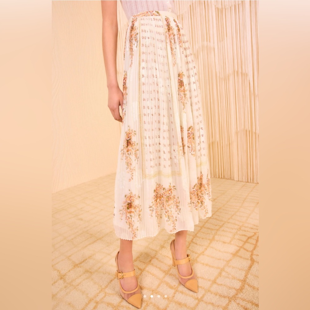Ulla Johnson Brion Floral Skirt Size 6